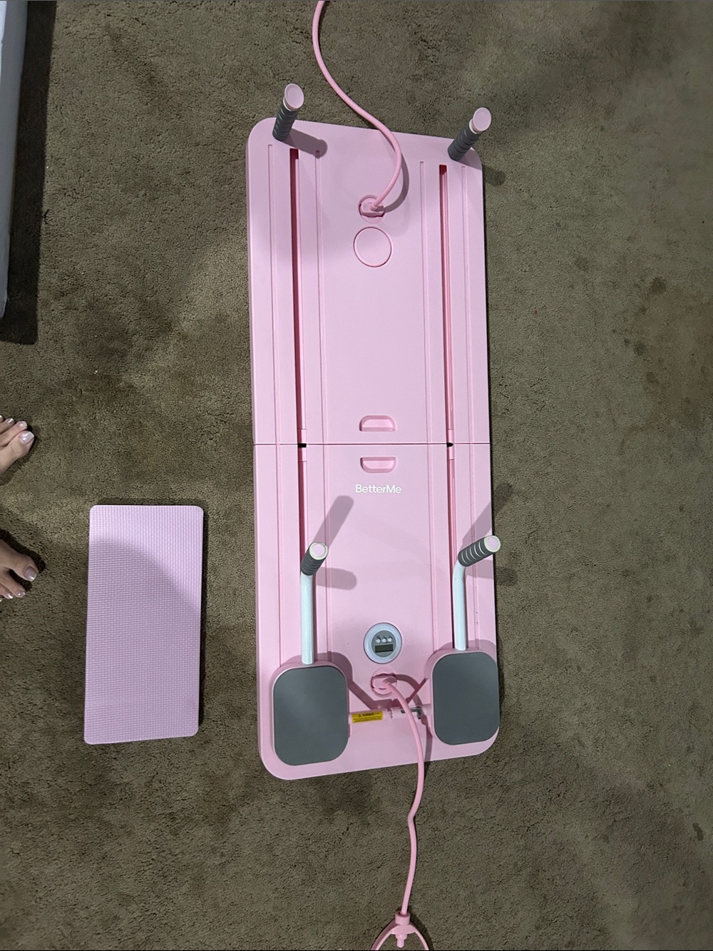 Foldable Pink Home Exercise Board